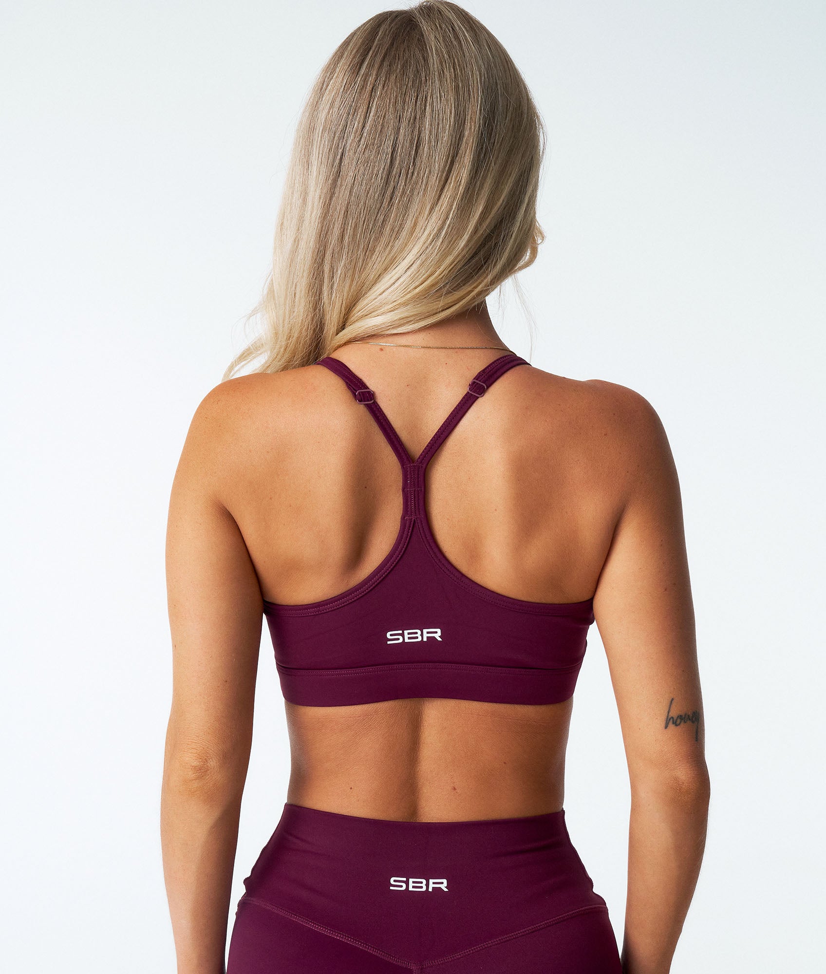 Synergy Perform Bra - Cherry Wine - Saber Apparel