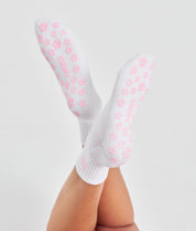 Pilates Grip Socks - Cherry Blossom - Saber Apparel