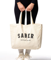 Saber Active Club Tote - Beige - Saber Apparel