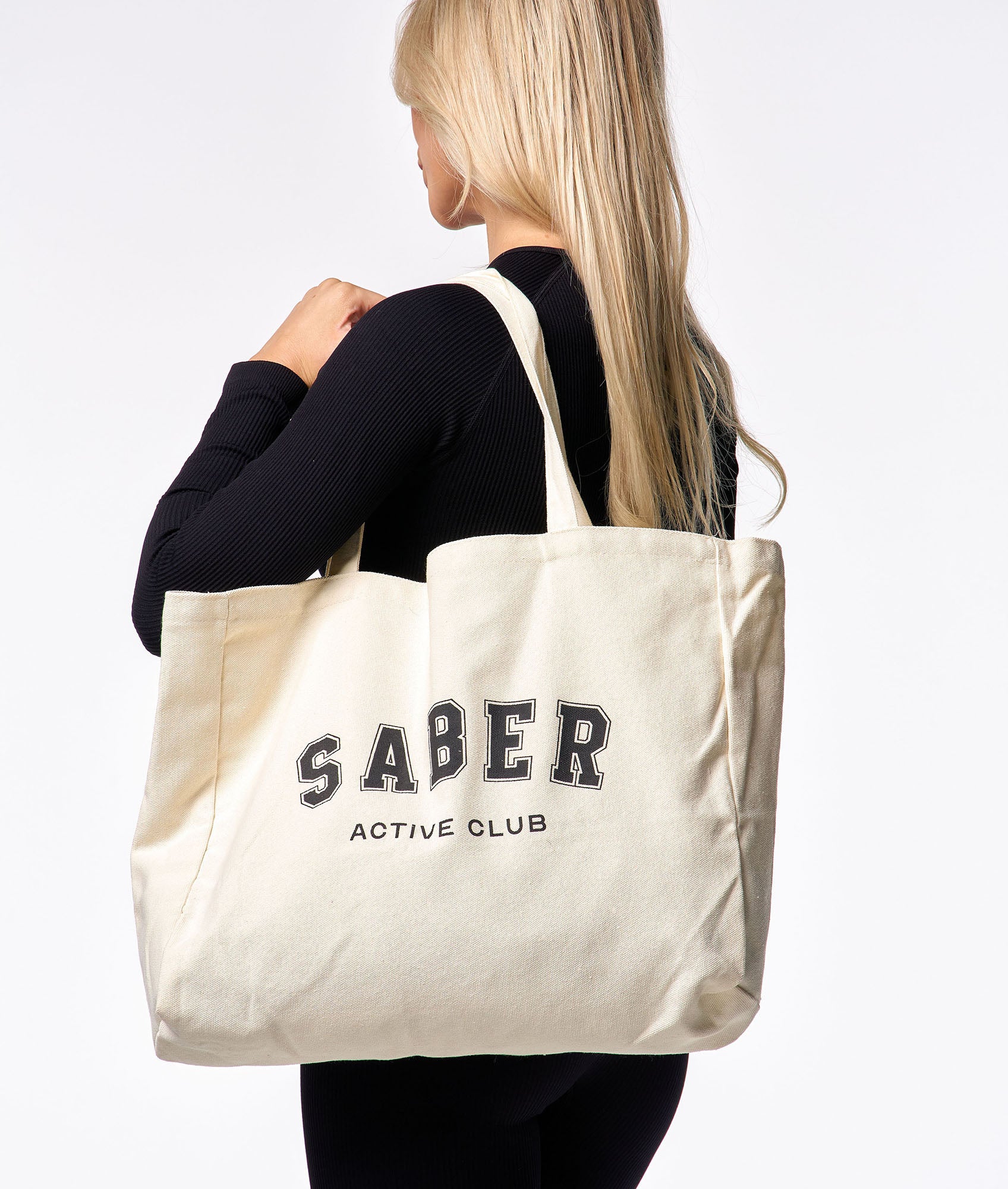 Saber Active Club Tote - Beige - Saber Apparel