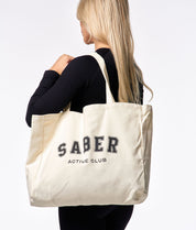 Saber Active Club Tote - Beige - Saber Apparel
