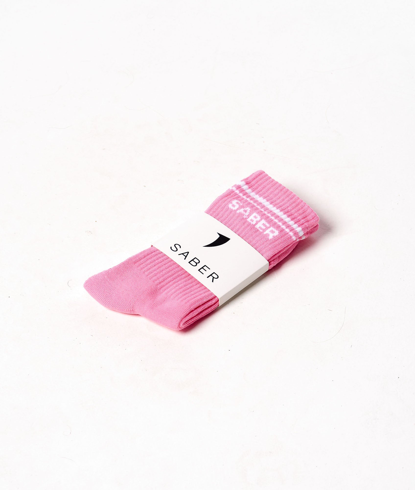 Saber Crew Socks - Unisex (Pink) - Saber Apparel