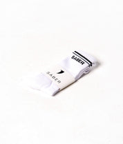 Saber Crew Socks - Unisex (White) - Saber Apparel