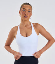 Synergy Align Singlet - White - Saber Apparel