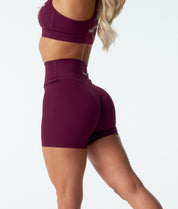 Synergy Shorts - Cherry Wine - Saber Apparel