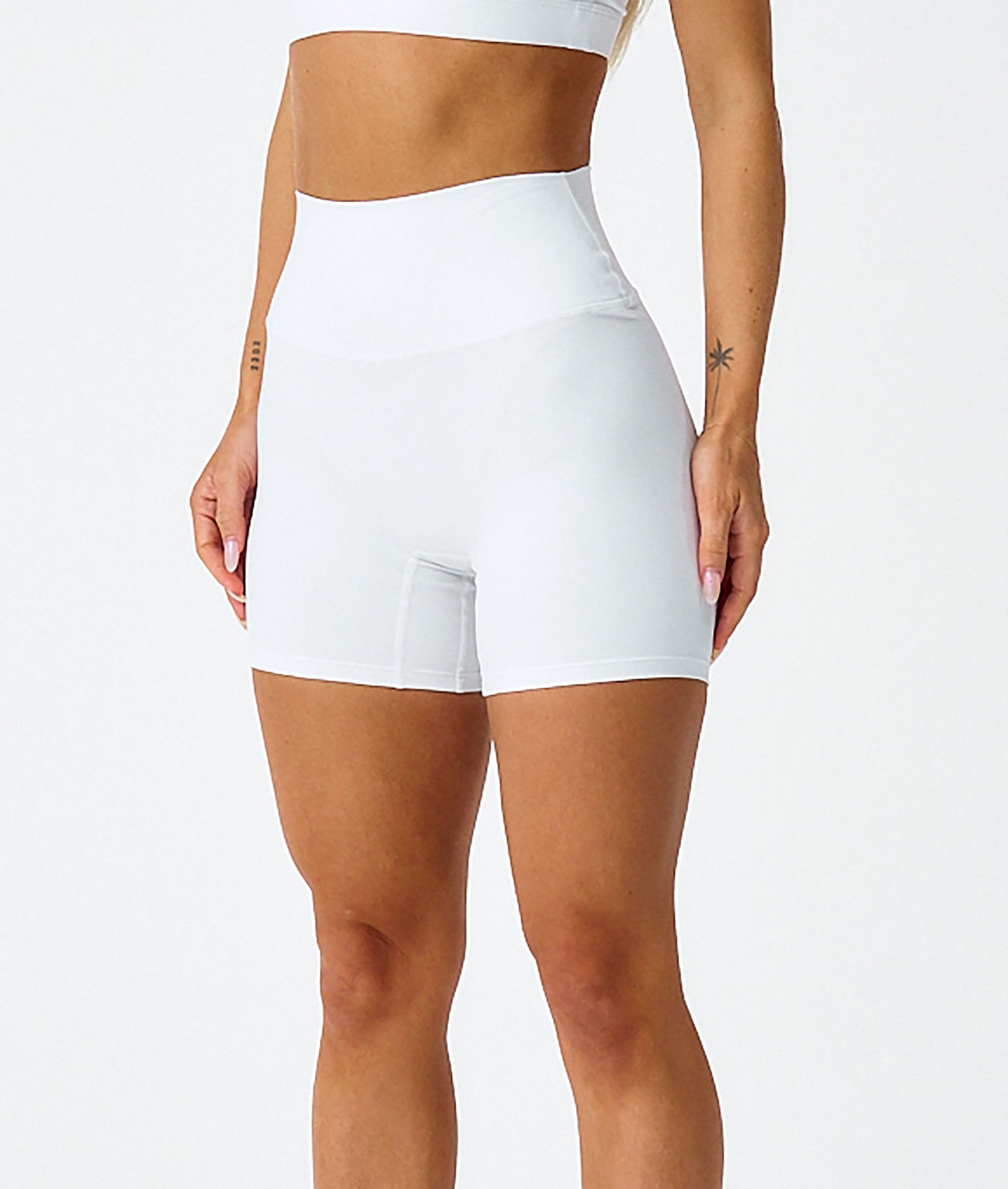 Synergy Shorts - White - Saber Apparel