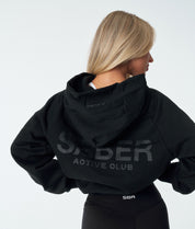 Saber Active Club Hoodie - Black - Saber Apparel