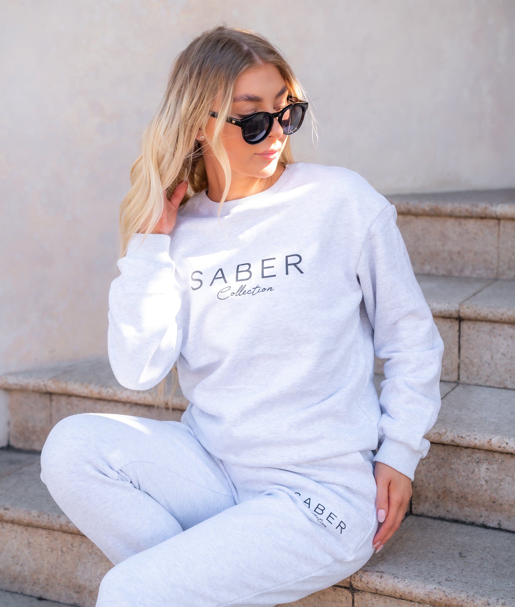 Signature Sweater - Fog Grey - Saber Apparel