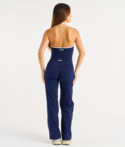 Straight Leg Leggings - Navy - Saber Apparel