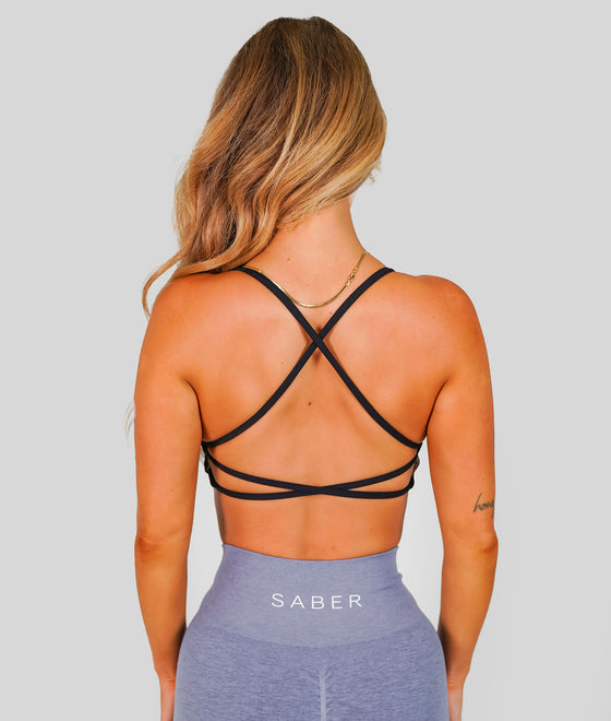 Signature Cobalt Blue Sports Bra – Saber Apparel