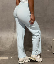 Straight Leg Leggings - Glacier Blue