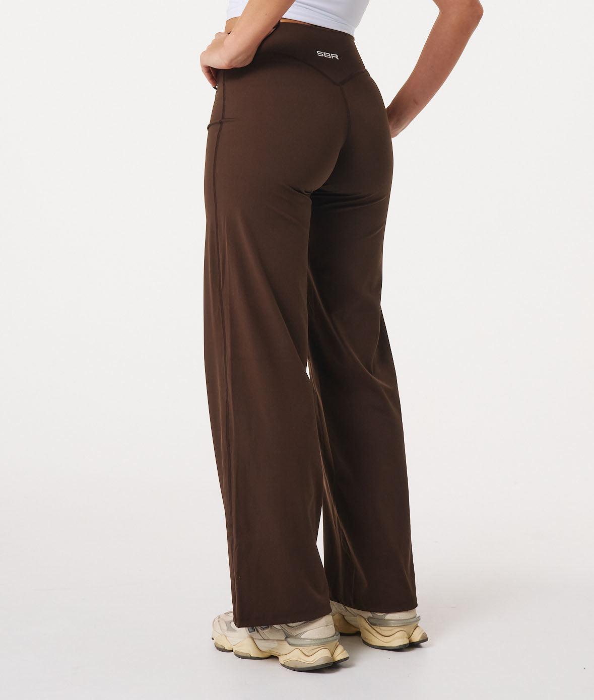 Straight Leg Leggings - Espresso