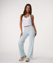 Straight Leg Leggings - Glacier Blue
