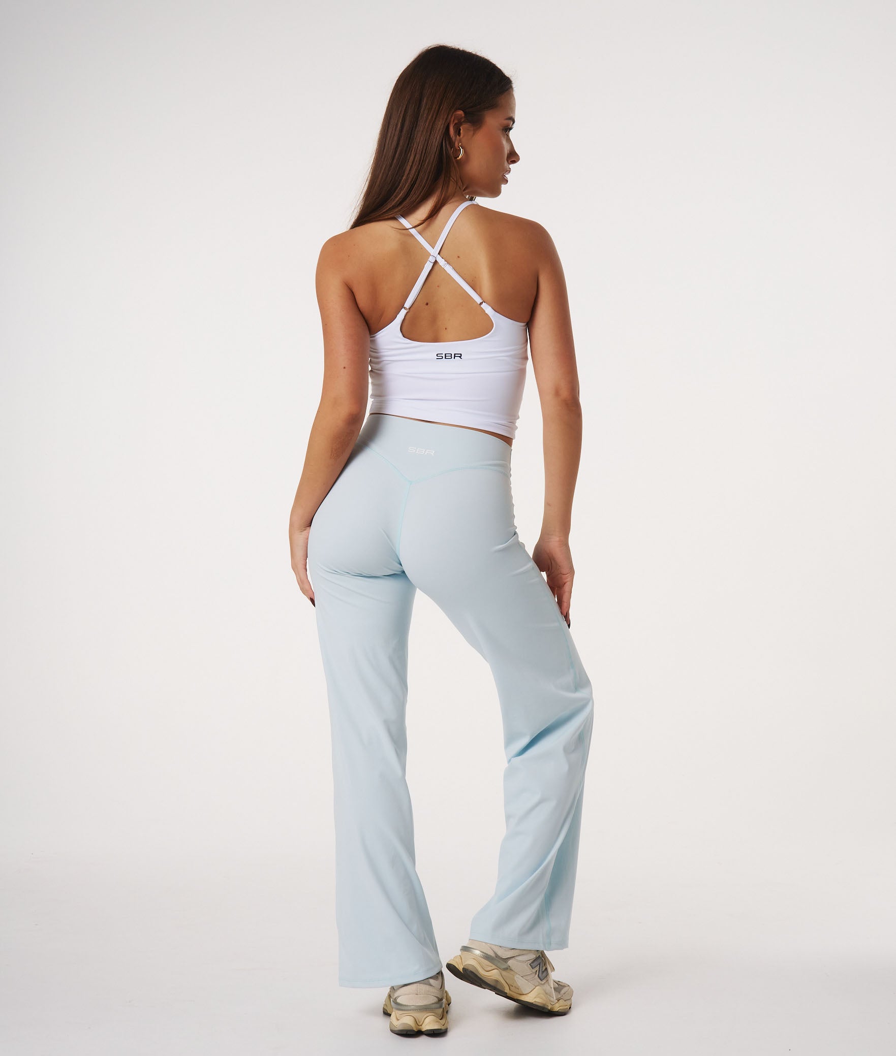 Straight Leg Leggings - Glacier Blue