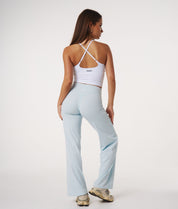 Straight Leg Leggings - Glacier Blue