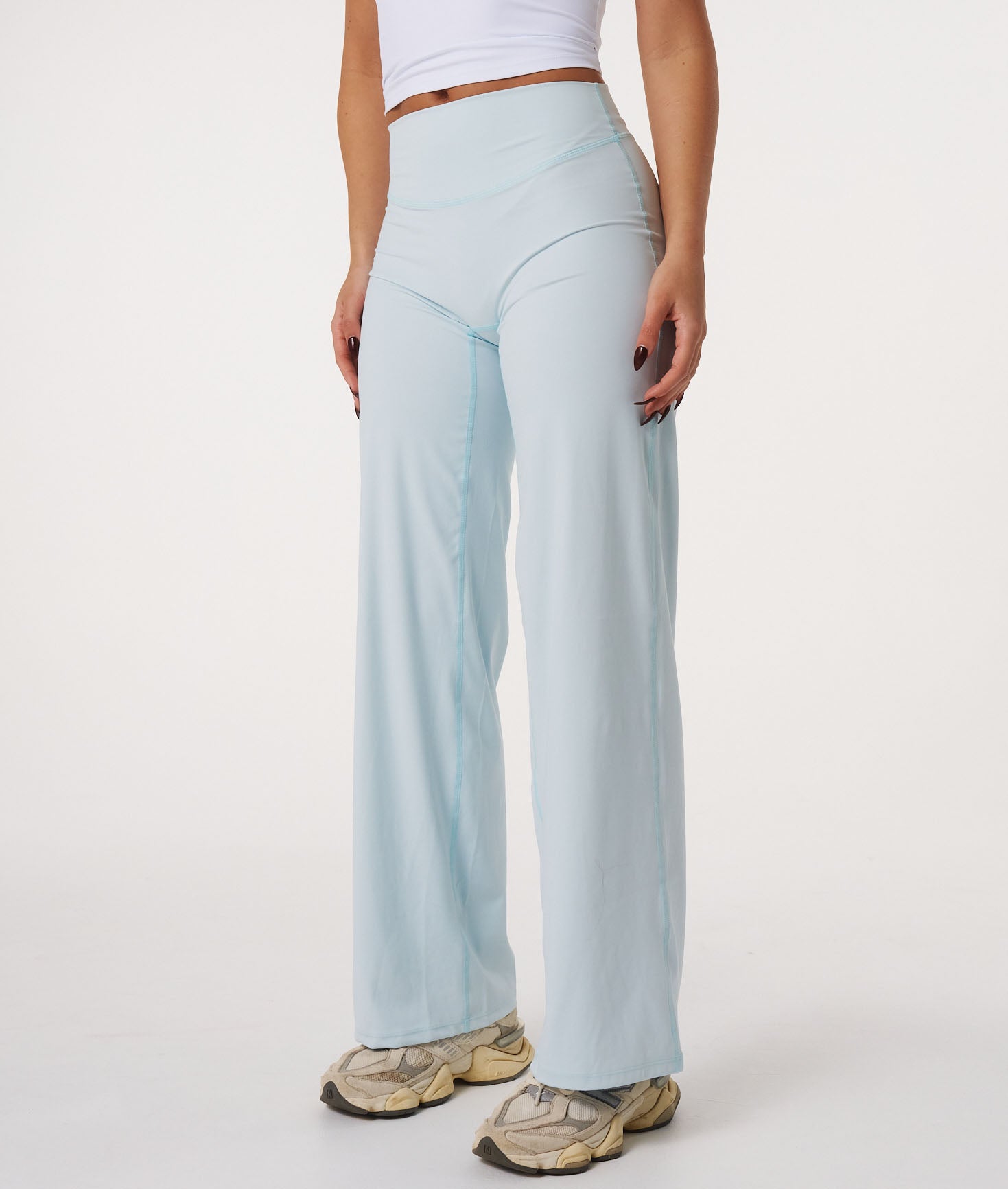 Straight Leg Leggings - Glacier Blue