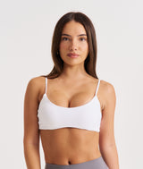 Synergy Base Bra - White