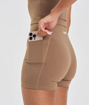 Synergy Pocket Shorts - Dune - Saber Apparel