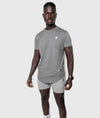 Retro Shorts - Light Grey - Saber Apparel