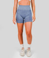 Reflex Seamless Scrunch Shorts - French Blue - Saber Apparel