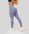 Reflex Seamless Scrunch Leggings - Periwinkle Blue - Saber Apparel
