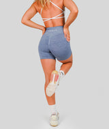 Reflex Seamless Scrunch Shorts - French Blue