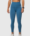 Cobalt Blue Scrunch Leggings - Saber Apparel