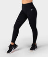 Signature Black Leggings - Saber Apparel