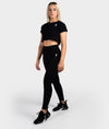 Signature Black Leggings - Saber Apparel