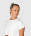 Artic Blue Crop Top - Saber Apparel