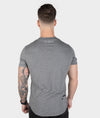 Light Grey Distressed Street Tee - Saber Apparel